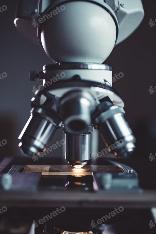 Preview: Close-up shot of microscope