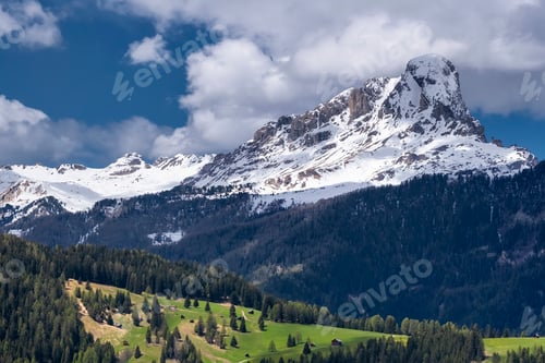 Preview: Famous alpine place of the world, Trentino Alto Adige region, Italy, Europe