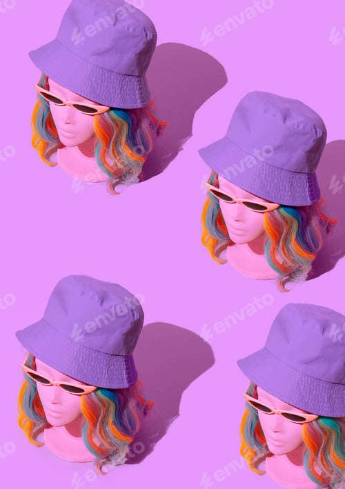 Preview: Dummy fashion girl Party