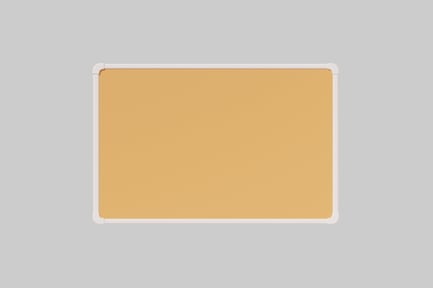 Preview: Rectangle with White Border and Tan Center