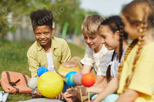 Preview: Children Planning Group Project for Astronomy Lesson
