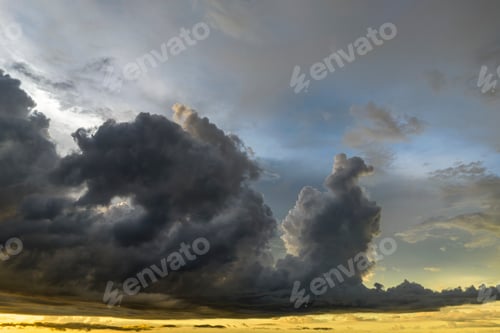 Preview: Colorful evening landscape