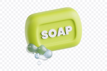 Preview: Bar Soap With Bubbles