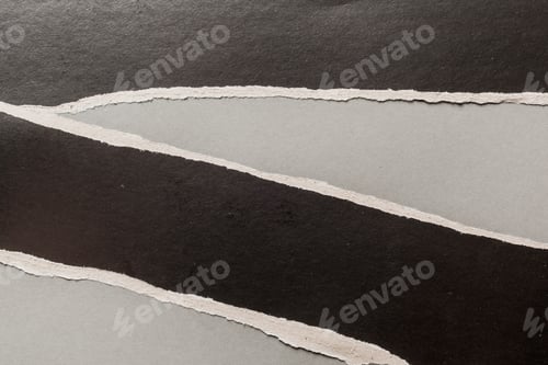 Preview: black ripped paper