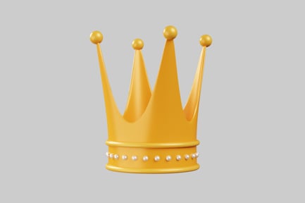 Preview: Tall Golden Crown