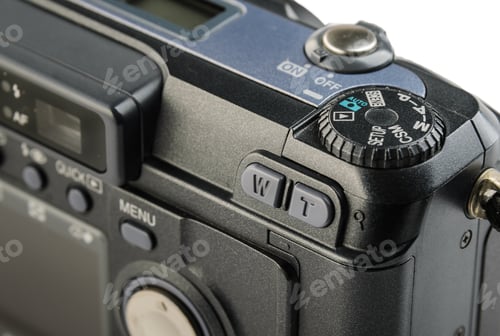Preview: Compact digital camera control panel