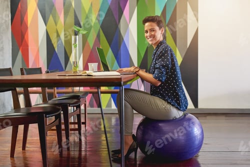 Preview: She loves her office, it helps her create