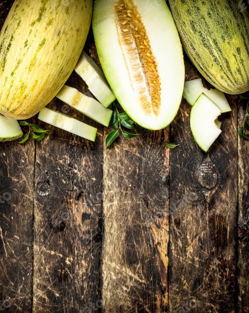 Preview: Ripe fresh melon.