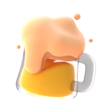 Preview: Beer Glass 3D