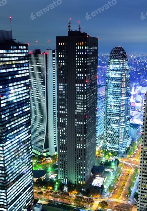 Preview: Tokyo city at night