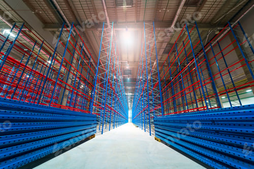 Preview: Building a huge warehouse with high racking