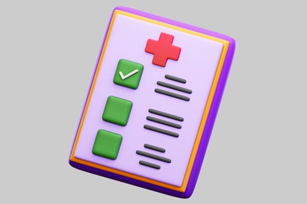 Preview: Abstract medical chart with checkmark