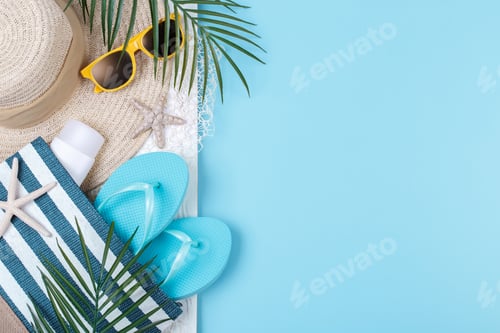 Preview: Vacation concept beach accessories