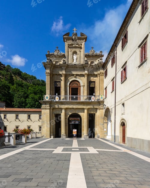 Preview: Entrance of the catholic sanctuary of San Francesco di Paola, Calabria, I