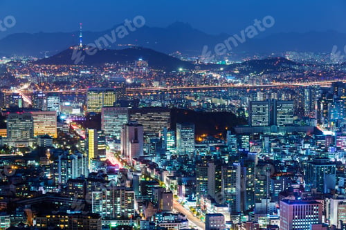 Preview: Downtown skyline of Seoul