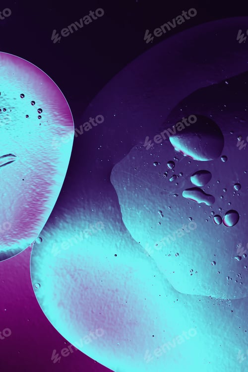 Preview: abstract surreal colorful glowing lights
