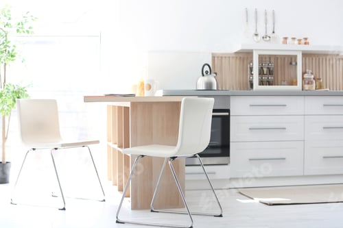 Preview: Stylish kitchen interior setting. Idea for home design