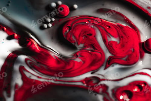 Preview: Macro of colored space. Beautiful texture abstraction