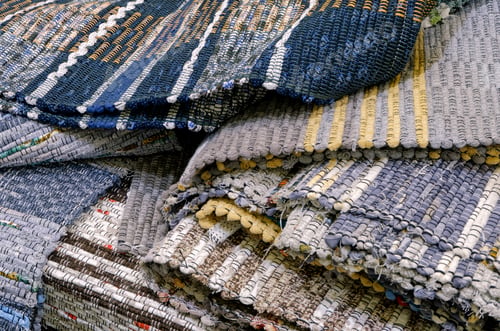 Preview: Group of assorted carpets and rugs of various sizes and colors
