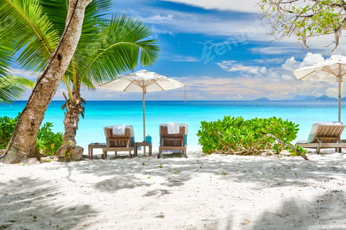 Preview: Beautiful Petite Anse beach at Seychelles