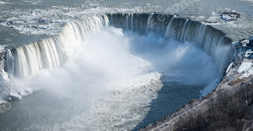 Vorschau: Die Niagarafälle im Winter