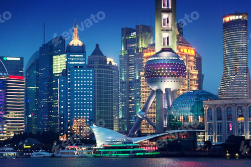 Preview: Shanghai At Night, China