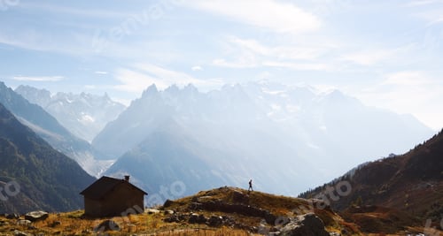 Preview: Amazing view on Monte Bianco mountains range