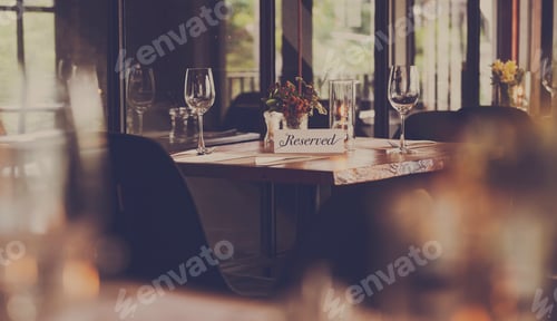 Preview: Restaurant Chilling Out Classy Lifestyle Reserved Concept