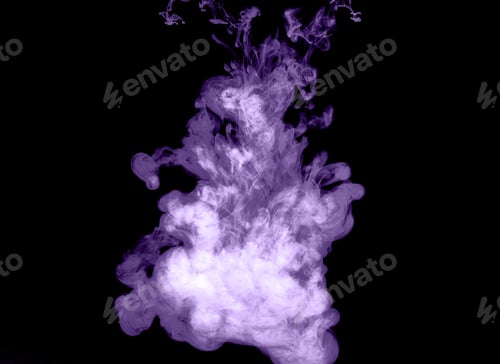 Preview: Ink Bright In Water Background Image