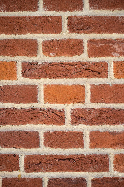 Preview: Brick wall can be used as background. Copy space. Vertical photo.