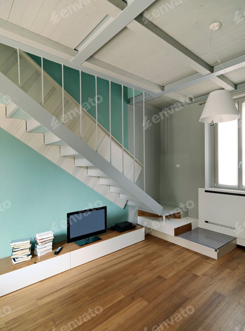 Aperçu: Interiors of a Modern Living Room