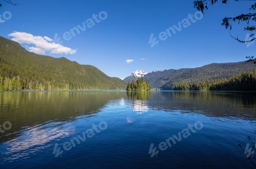 Preview: Mountains lake