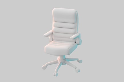 Preview: Executive office chair with armrests