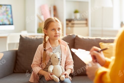 Preview: Little Girl in Therapy Session
