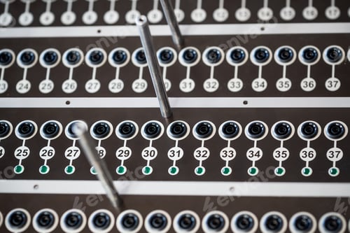 Preview: Side view of sophisticated controlled equipment