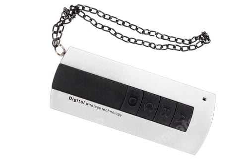Preview: Remote control with the inscription Digital wireless technology, isolated on white background