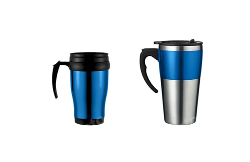 Preview: Thermos isolated on white background