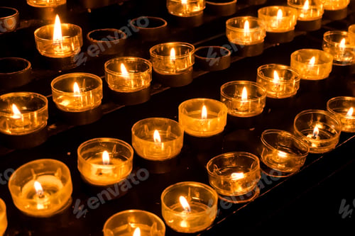 Preview: Church candle. Candles light