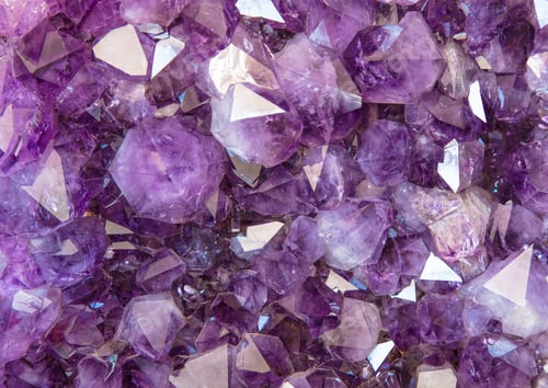 Preview: Closeup of the amethyst texture background