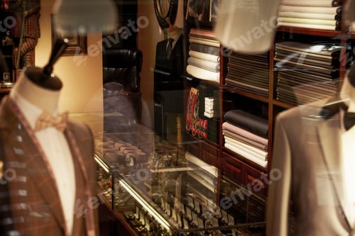 Preview: Traditional tailors shop interior