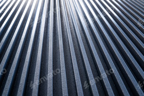 Preview: Close-up of a corrugated metal surface