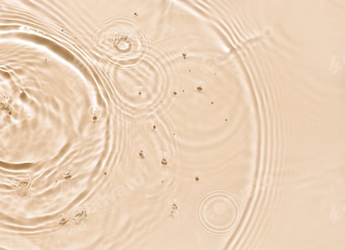 Preview: water texture ripples wave clean transparent water abstract background in beige color