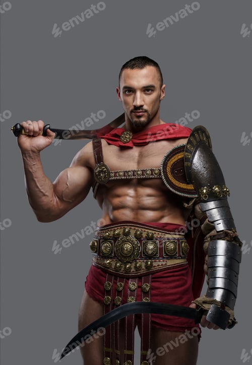 Preview: Gladiator in elegant lightweight armo
