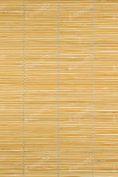 Visualização: Esteira de bambu amarela, fundo