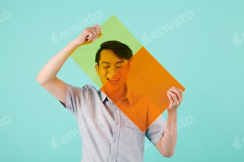 Preview: Young Man with Photo Filters