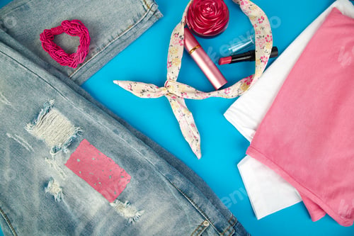 Preview: Summer or spring woman or girl outfit