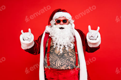 Preview: Funny Santa Claus portrait