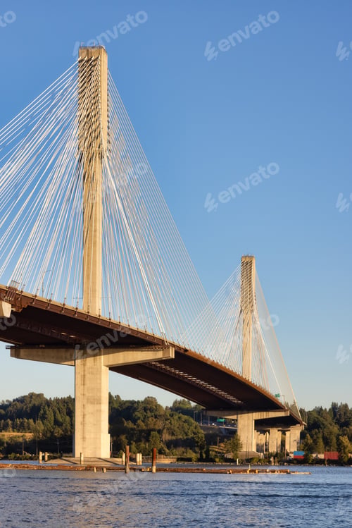 Preview: Port Mann Bridge over the Fraser River
