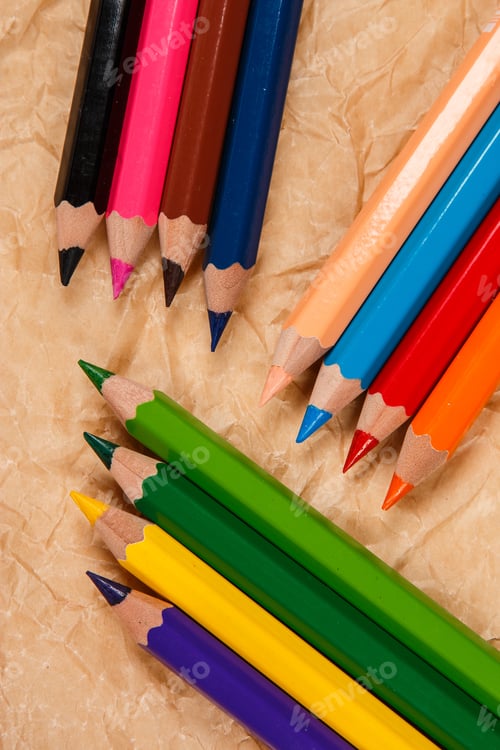 Preview: Multicolored pencils