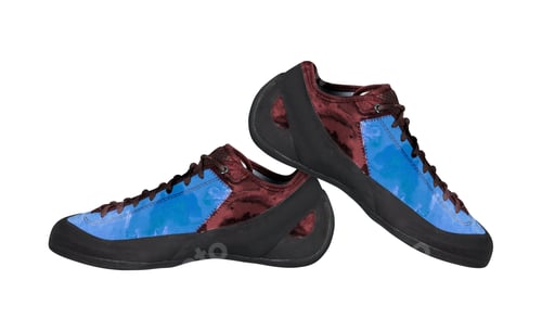 Preview: Climbing shoes isolated on white background